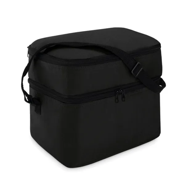 CASEY Cooler bag with 2 compartments Black