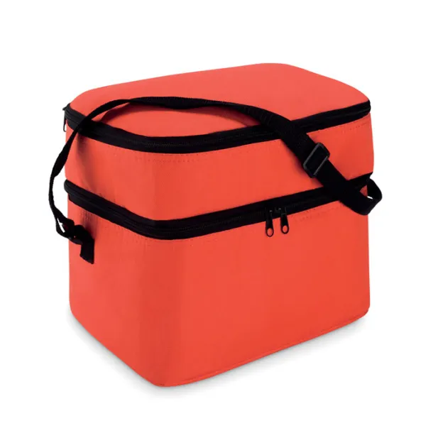 CASEY Cooler bag with 2 compartments Red