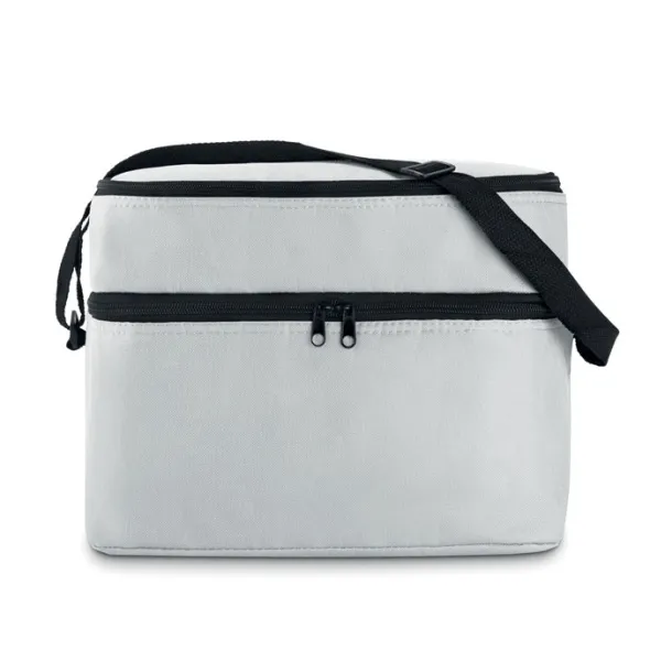 CASEY Cooler bag with 2 compartments White