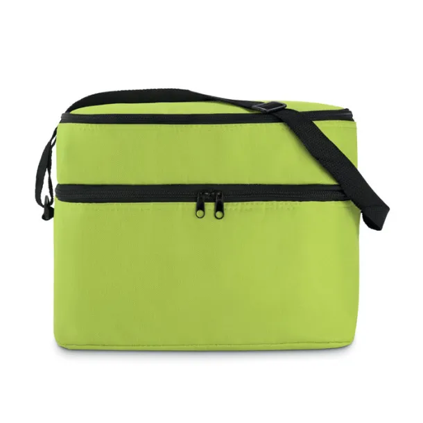 CASEY Cooler bag with 2 compartments Lime