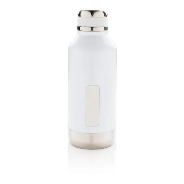  termos boca s pločicom za logo, 500 ml - XD Collection Bijela