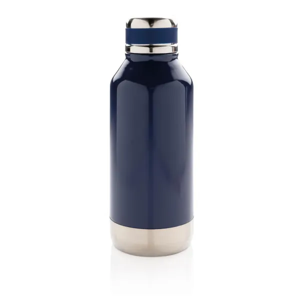  Leak proof vacuum bottle with logo plate - XD Collection Blue 