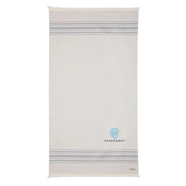 Ukiyo Yumiko AWARE™ hammam ručnik, 100x180 cm - 260 g/m2 - Ukiyo Siva