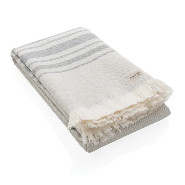 Ukiyo Yumiko AWARE™ hammam ručnik, 100x180 cm - 260 g/m2 - Ukiyo Siva