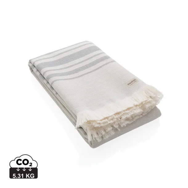 Ukiyo Yumiko AWARE™ hammam ručnik, 100x180 cm - 260 g/m2 - Ukiyo Siva