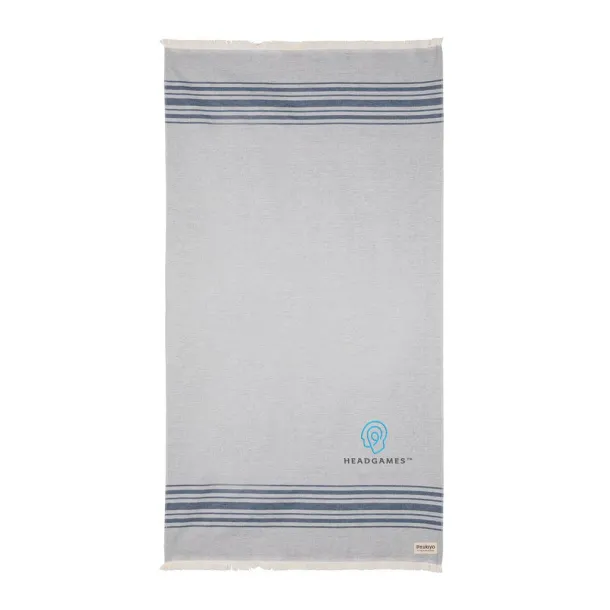 Ukiyo Yumiko AWARE™ hammam ručnik, 100x180 cm - 260 g/m2 - Ukiyo Mornarsko plava