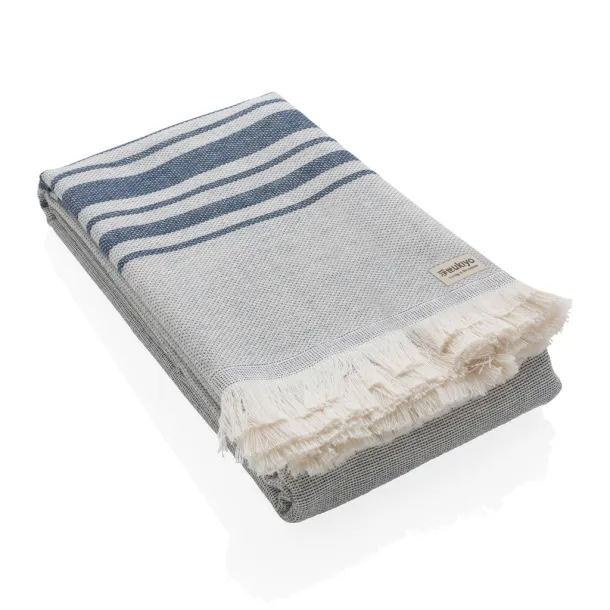 Ukiyo Yumiko AWARE™ hammam ručnik, 100x180 cm - 260 g/m2 - Ukiyo Mornarsko plava