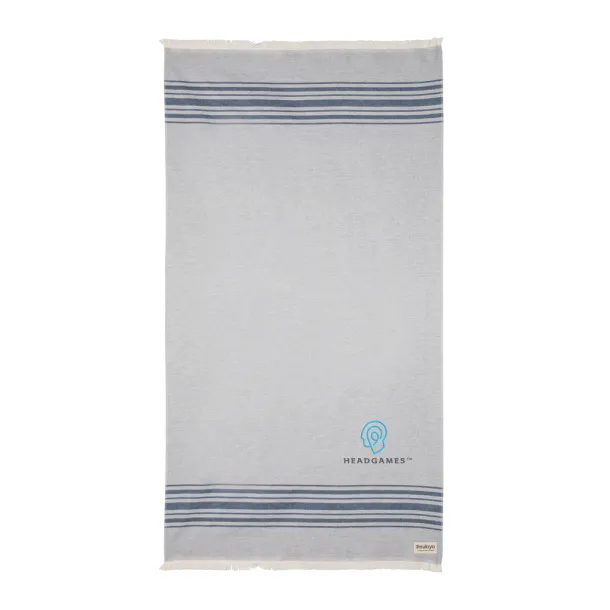 Ukiyo Yumiko AWARE™ hammam ručnik, 100x180 cm - 260 g/m2 - Ukiyo Mornarsko plava