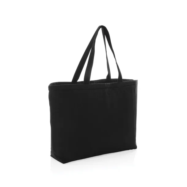  Impact AWARE™ 285 gsm rcanvas large cooler tote undyed - XD Collection Black 