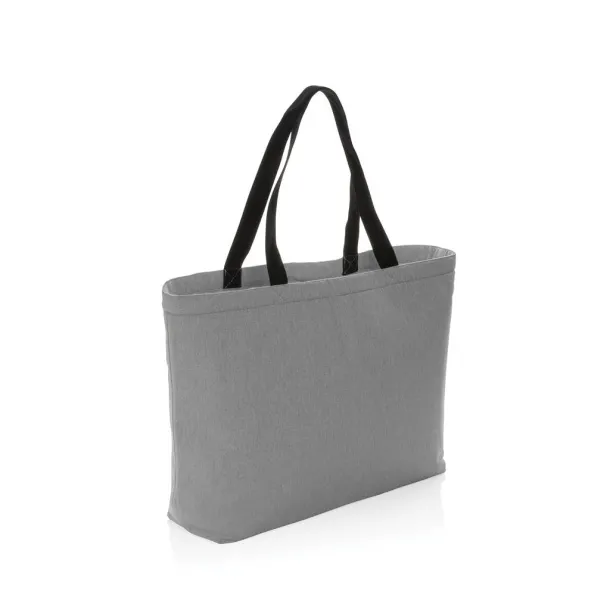  Impact AWARE™ 285 gsm rcanvas large cooler tote undyed - XD Collection Grey 