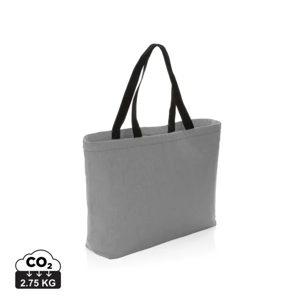  Impact AWARE™ 285 gsm rcanvas large cooler tote undyed - XD Collection Grey 