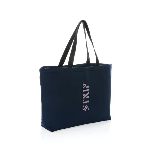  Impact AWARE™ 285 gsm rcanvas large cooler tote undyed - XD Collection Navy Blue 