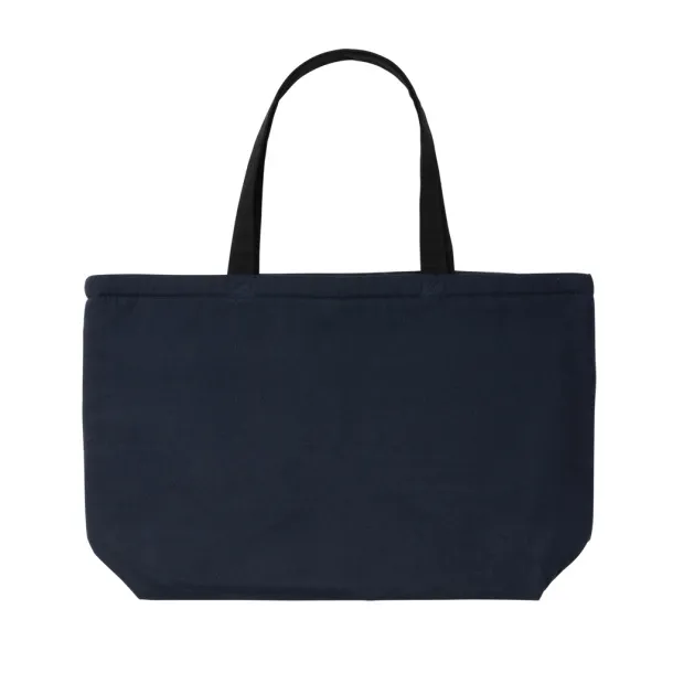  Impact AWARE™ 285 gsm rcanvas large cooler tote undyed - XD Collection Navy Blue 