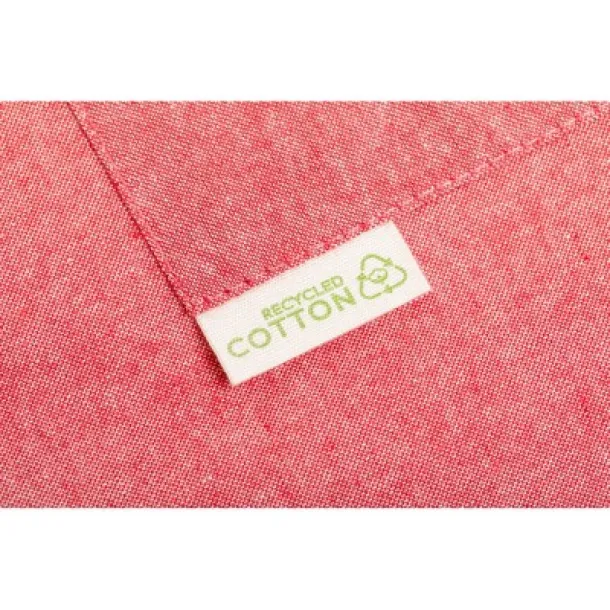  Kitchen apron made of recycled cotton Crvena