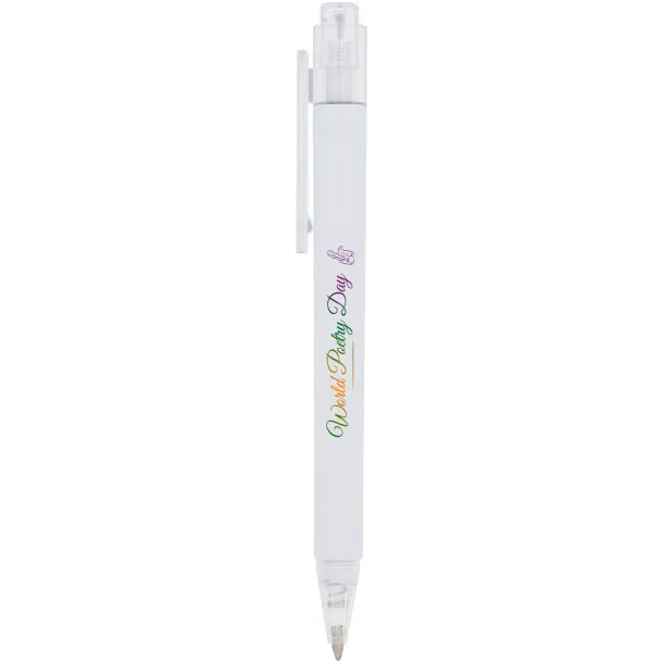 Calypso ballpoint pen - Bullet White