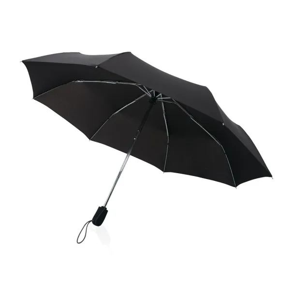  Swiss Peak AWARE™ Traveller 21” automatic umbrella - Swiss Peak Black 