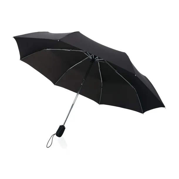  Swiss Peak AWARE™ Traveller 21” automatic umbrella - Swiss Peak Black 