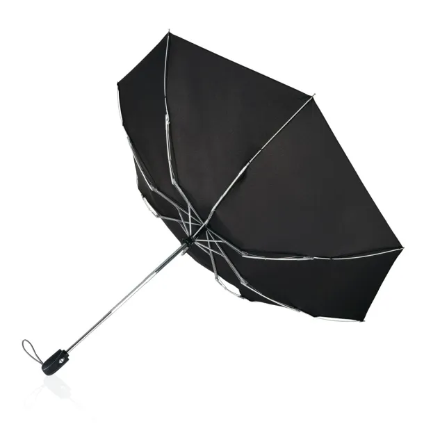  Swiss Peak AWARE™ Traveller 21” automatic umbrella - Swiss Peak Black 