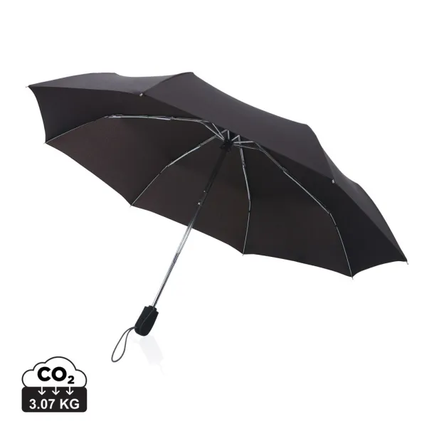  Swiss Peak AWARE™ Traveller 21” automatic umbrella - Swiss Peak Black 