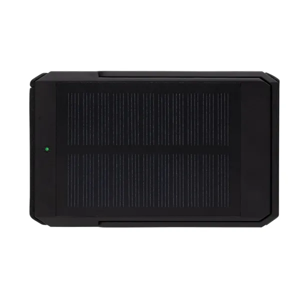  Skywave solarna prijenosna baterija s bežičnim punjačem - 10 W, 5 000 mAh - XD Xclusive Crna