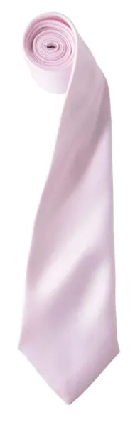  'COLOURS COLLECTION' SATIN TIE - Premier Pink