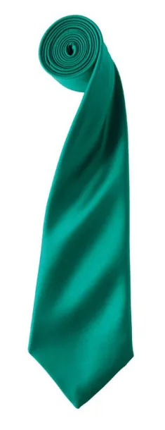  'COLOURS COLLECTION' SATIN TIE - Premier Emerald