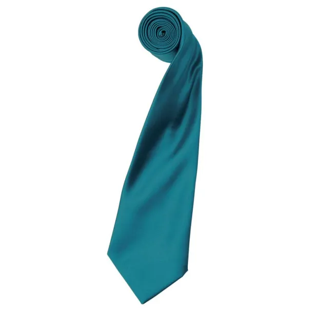  'COLOURS COLLECTION' SATIN TIE - Premier Teal