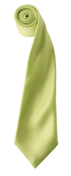  'COLOURS COLLECTION' SATIN TIE - Premier Lime