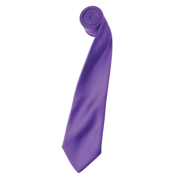  'COLOURS COLLECTION' SATIN TIE - Premier Rich Violet