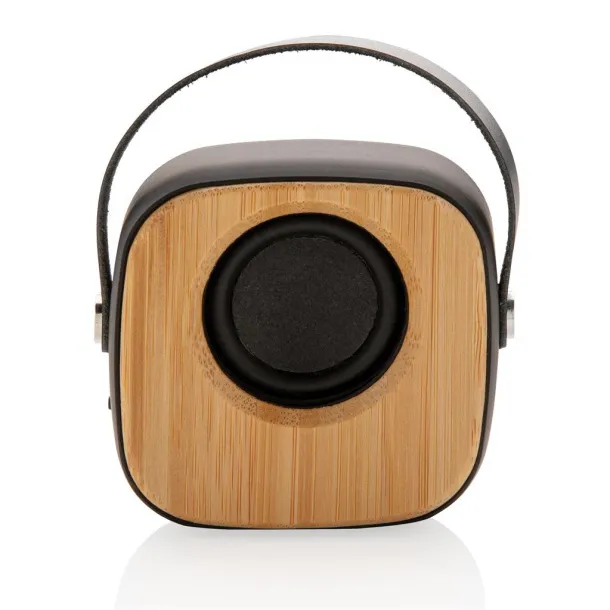  Bamboo 3W Wireless Fashion Speaker - XD Collection Black 