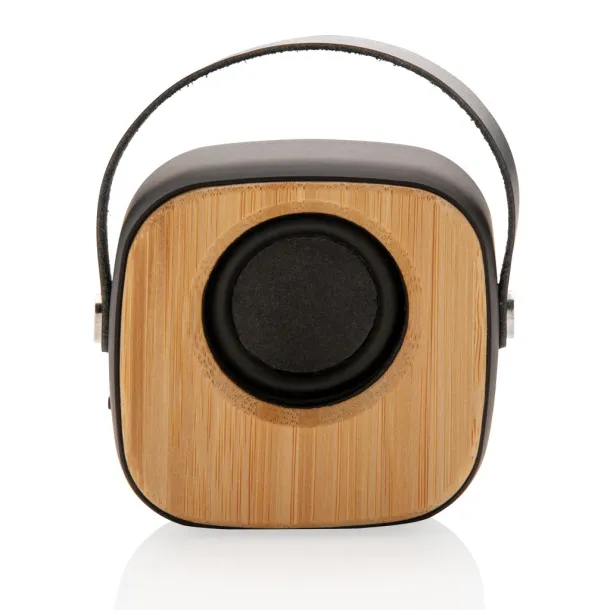  Bamboo 3W Wireless Fashion Speaker - XD Collection Black 