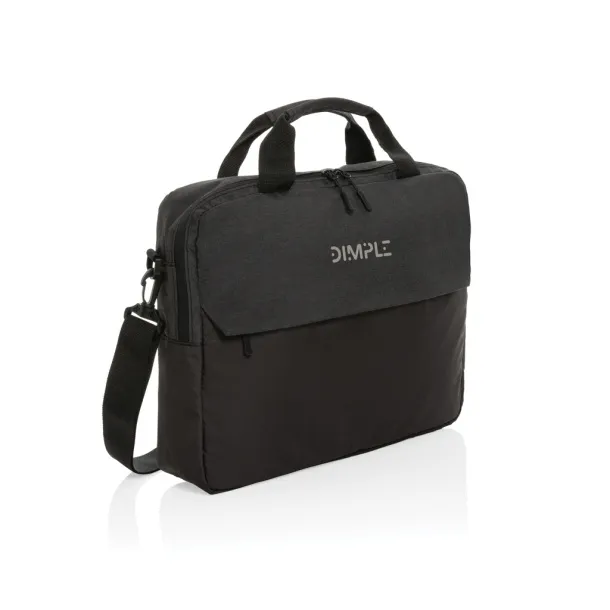  Kazu AWARE™ RPET basic 15.6 inch laptop bag - XD Collection Black 