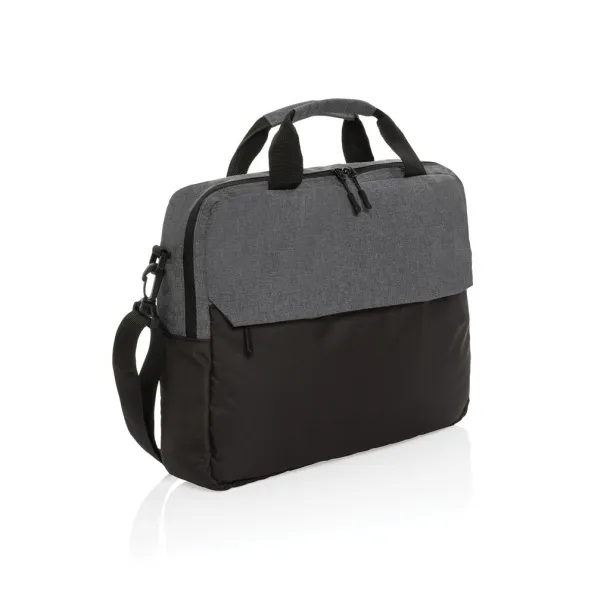  Kazu AWARE™ RPET basic 15.6 inch laptop bag - XD Collection Grey 