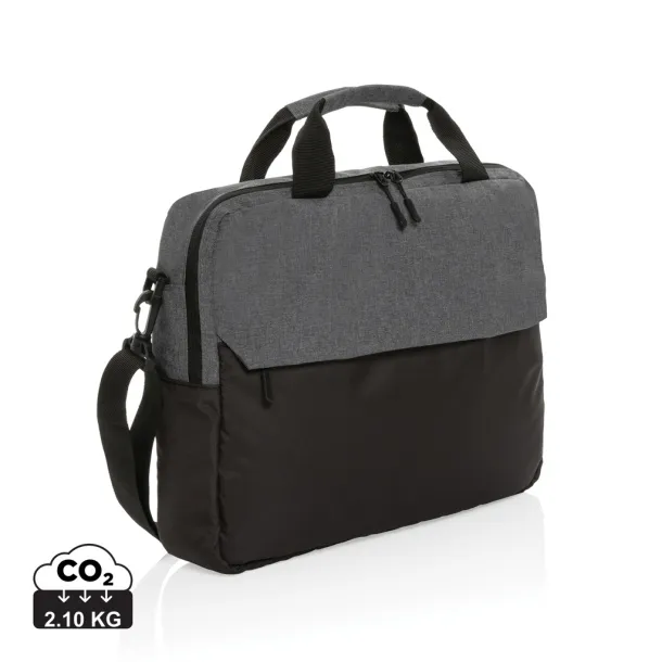  Kazu AWARE™ RPET basic 15.6 inch laptop bag - XD Collection Grey 