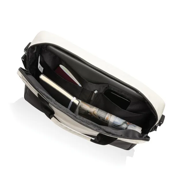  Kazu AWARE™ RPET klasična torba za 15,6" laptop - XD Collection off white