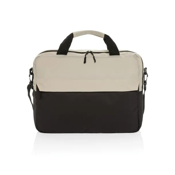  Kazu AWARE™ RPET basic 15.6 inch laptop bag - XD Collection off white