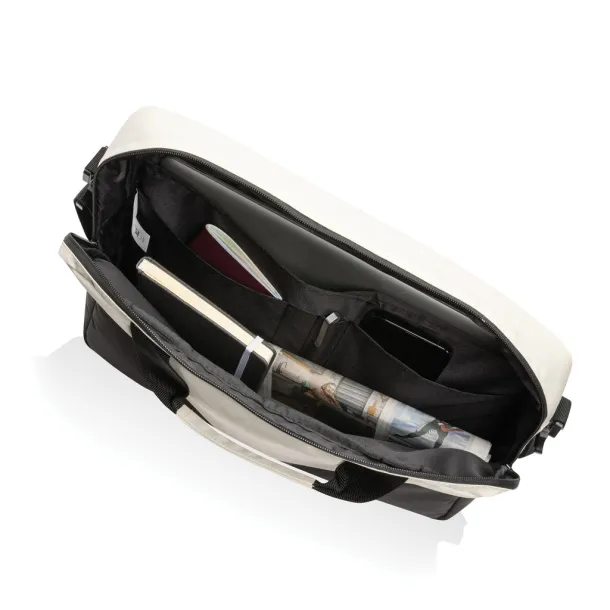  Kazu AWARE™ RPET klasična torba za 15,6" laptop - XD Collection off white