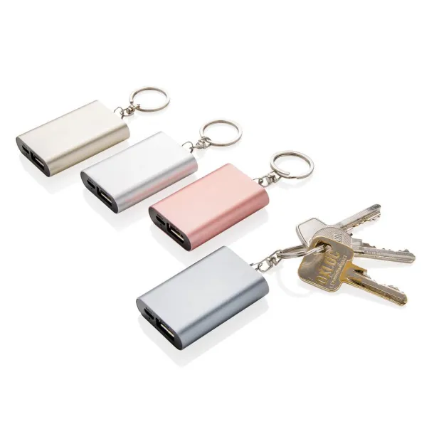  Prijenosna baterija privjesak za ključeve, 1 000 mAh - XD Collection Zlatna