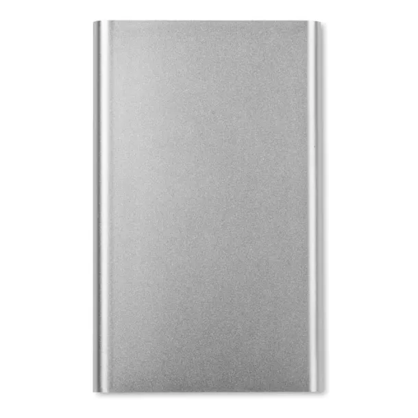 POWERFLAT Flat power bank 4000 mAh Matt Silver