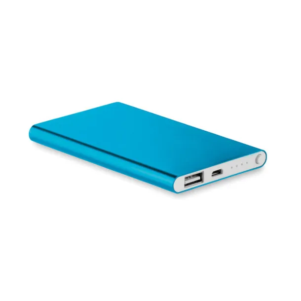 POWERFLAT plosnata prijenosna baterija, 4 000 mAh Plava