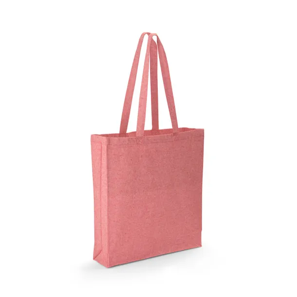 MARACAY Recycled cotton bag, 140 g/m² Red