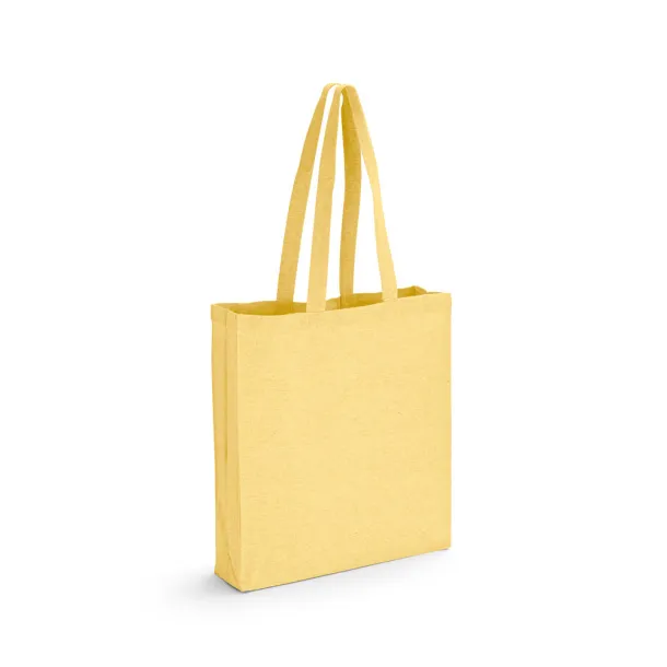 MARACAY Recycled cotton bag, 140 g/m² Yellow