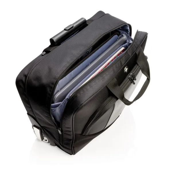  Swiss Peak document trolley Black
