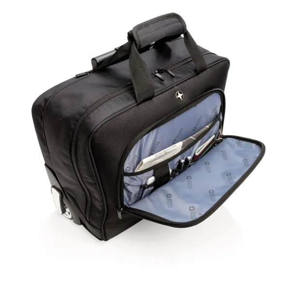  Swiss Peak document trolley Black