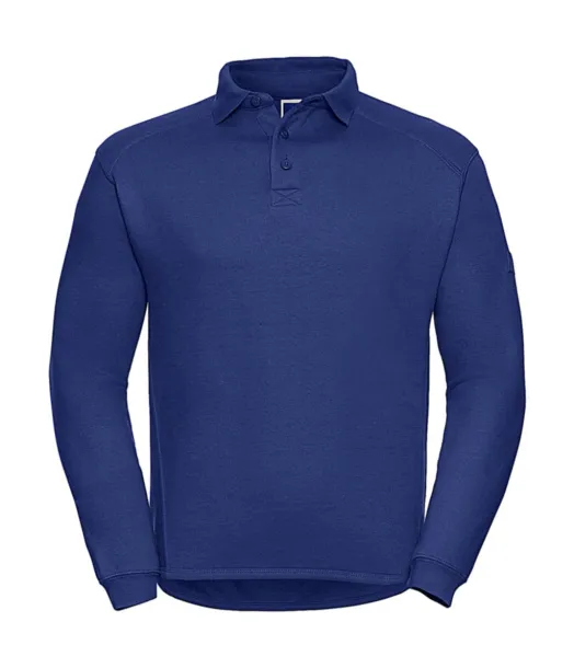  Heavy Duty Collar Sweatshirt Svijetlo kraljevski plava