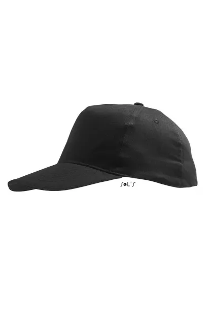 SOL'S SUNNY  KIDS - FIVE PANELS CAP - SOL'S Black