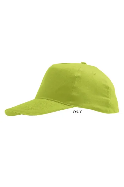 SOL'S SUNNY  KIDS - FIVE PANELS CAP - SOL'S Apple Green