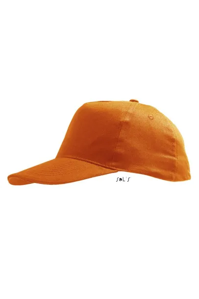 SOL'S SUNNY  KIDS - FIVE PANELS CAP - SOL'S Orange