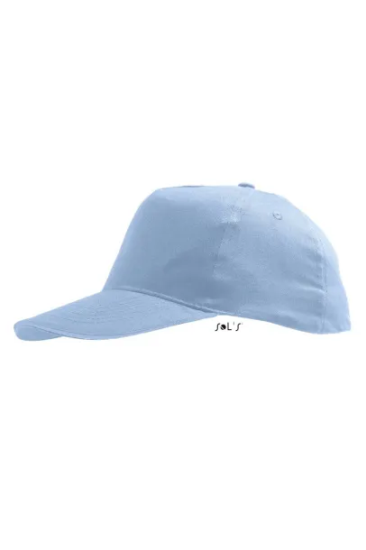 SOL'S SUNNY  KIDS - FIVE PANELS CAP - SOL'S Sky blue