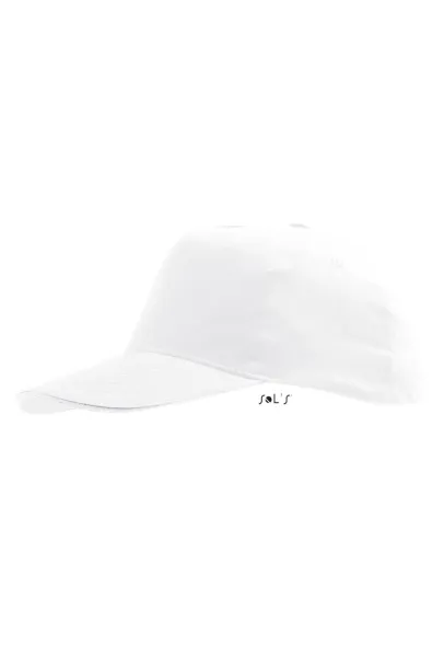 SOL'S SUNNY  KIDS - FIVE PANELS CAP - SOL'S White